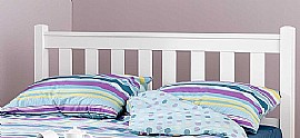 Shaker Wood Headboard in White or Grey